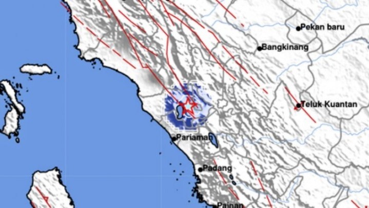 Kota Bukittinggi Siang Tadi Diguncang Gempa