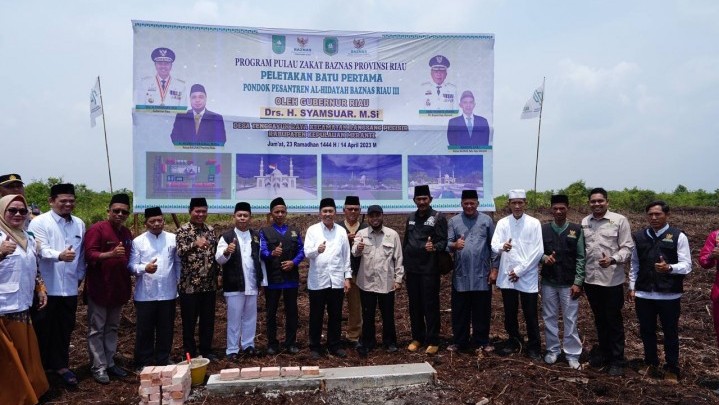 Di Rangsang Meranti akan Berdiri Pondok Pesantren Al Hidayah Baznas Riau