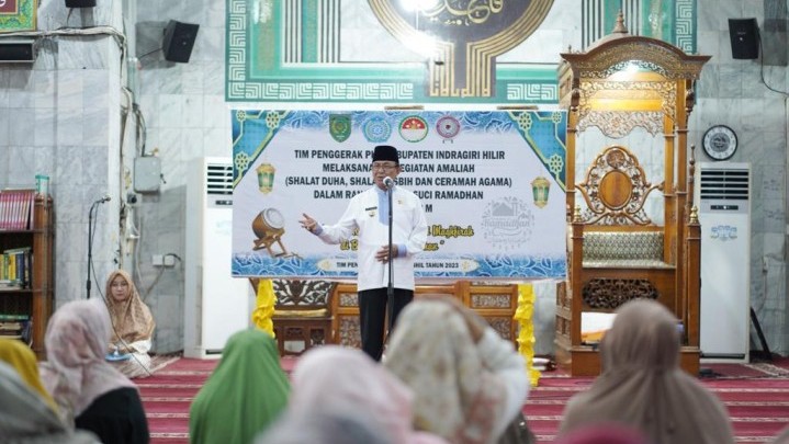 Bupati HM Wardan Apresiasi Program Amaliah Ramadhan PKK Inhil