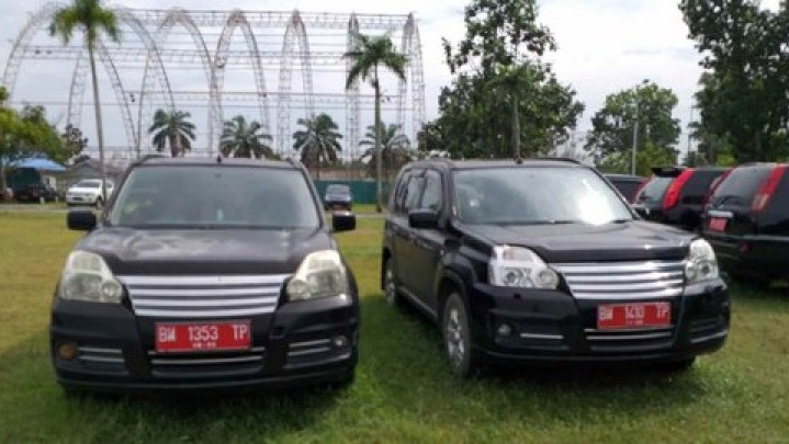 Mobil Dinas Pemprov Riau Dikandangkan Selama Cuti Lebaran