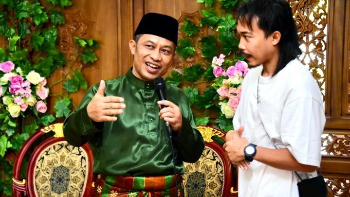 Artis Viral Balik Kampung Lebaran, Kunjungi Kediaman Wabup Bagus Santoso