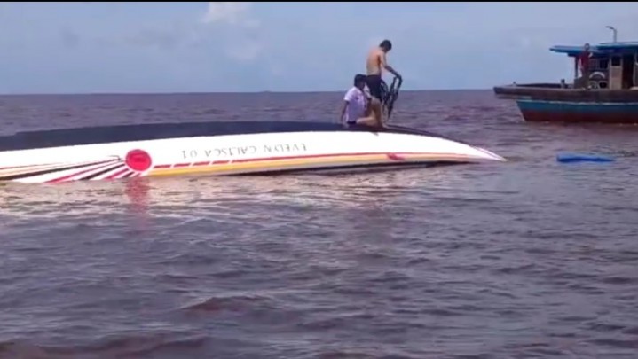 Nahkoda dan ABK Kapal Evelyn Calisca 01 Diamankan Polda Riau