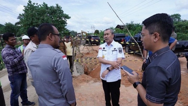 Di Kampar dan Rohul Banyak Pembangunan Jembatan yang Mangkrak