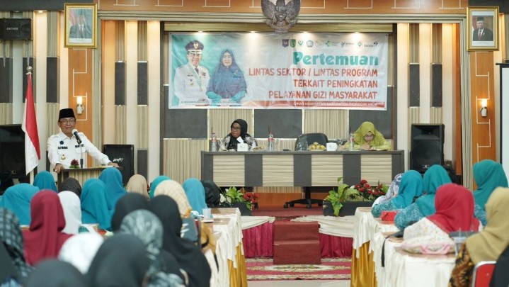Pemkab Ihhil Kata Bupati HM Wardan Fokus Penuhi Gizi Anak