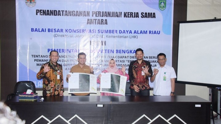 Pembangunan di SM Giam Siak Kecil Disepakati Pemkab Bengkalis dan BKSDA Pembangunan di SM Giam Siak Kecil Disepakati Pemkab Bengkalis dan BKSDA