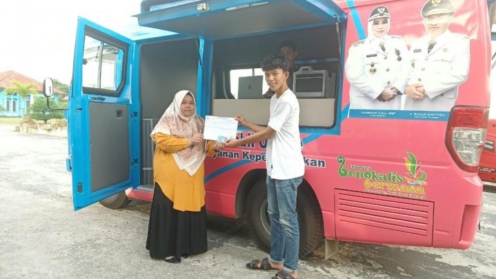 Bergantian, Molduk Layani Masyarakat Tiga Kecamatan di Bengkalis