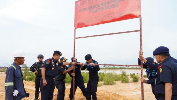 KKP Hentikan Reklamasi Galangan Kapal di Batam