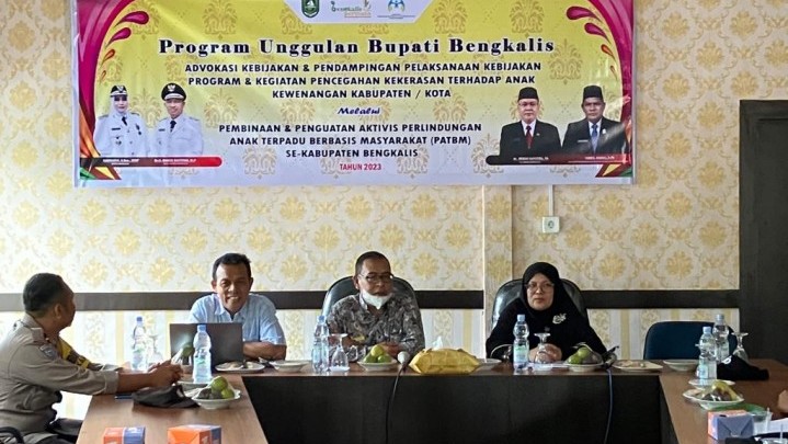 Desa Bantan Timur Bengkalis Percontohan Nasional Desa Ramah Perempuan dan Peduli Anak