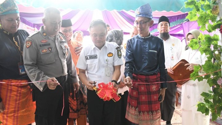 Kantor PT. BPR Pekanbaru Madani Kantor Kas Bengkalis Diresmikan