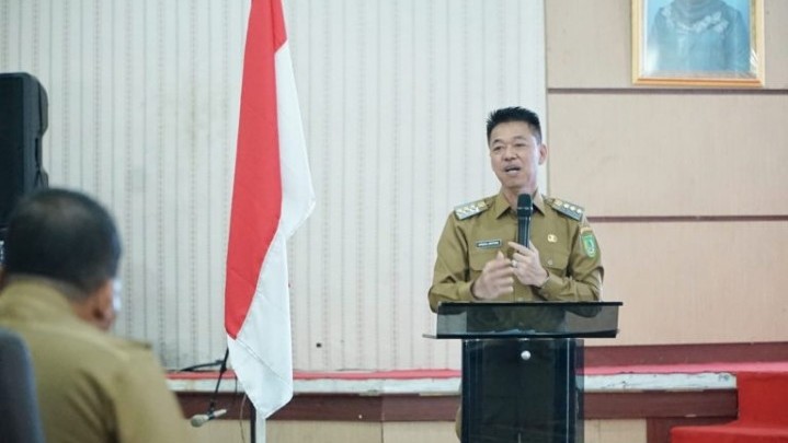 Bupati Afrizal Sintong Banggakan Penurunan Angka Stunting di Rohil