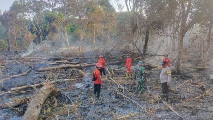 Penegakan Hukum Karhutla di Bengkalis, Kapolres Beri Keterangan Penegakan Hukum Karhutla di Bengkalis, Kapolres Beri Keterangan