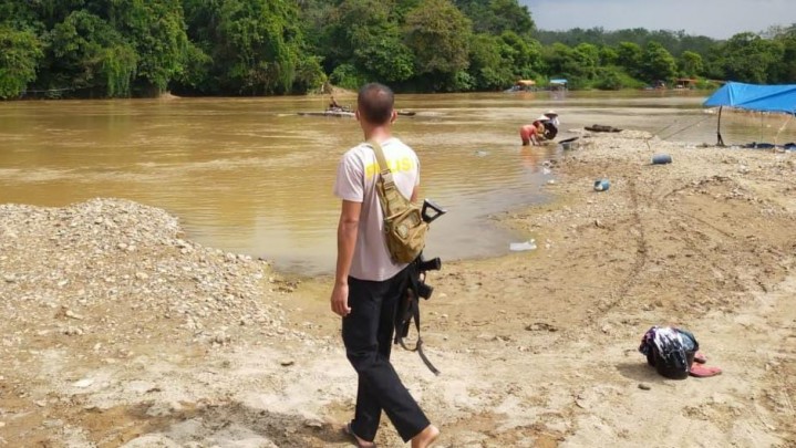 BPDASHL dan Plt Bupati Kuansing Bahas Kerusakan Sungai Kuantan