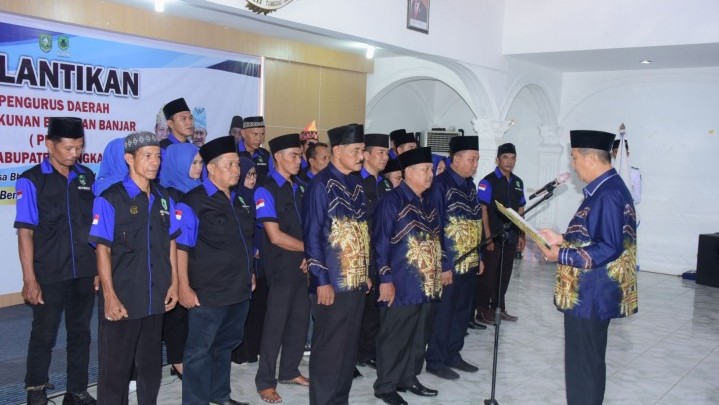 Pengurus Baru Kerukunan Bubuhan Banjar Bengkalis Dilantik