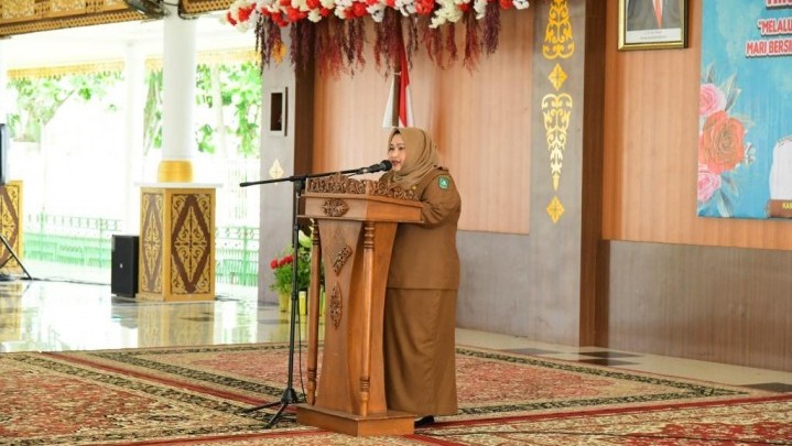 Bupati Kasmarni Minta Kiprah PKK Bengkalis Ditingkatkan Bupati Kasmarni Minta Kiprah PKK Bengkalis Ditingkatkan