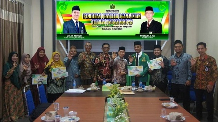 Empat PAI Kemenag Bengkalis Diganjar Penghargaan