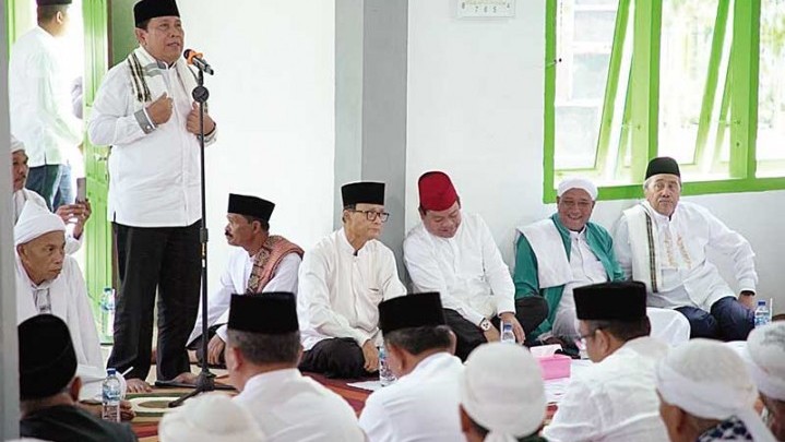 Syekh Masum Kata Bupati Sukiman Ulama Kharismatik yang Patut Diteladani