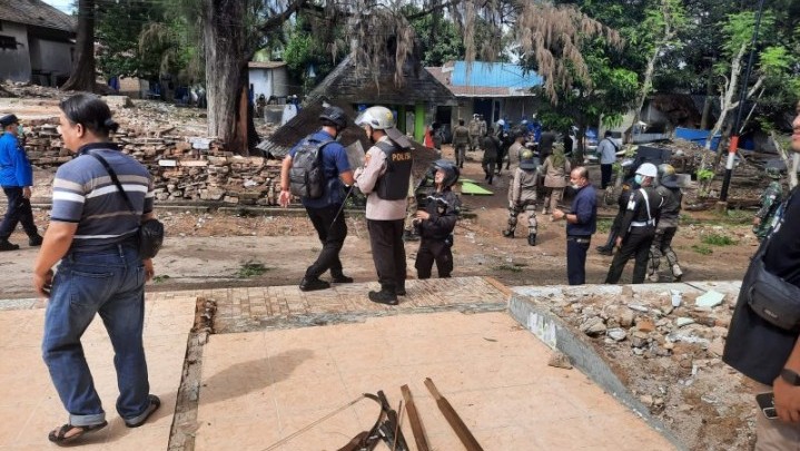 11 Orang Ditetapkan Tersangka Kericuhan Penggusuran Tangki Seribu Batam