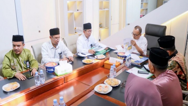 Atasi Kemiskinan Ekstrem di Kampar, Pj Bupati Bertemu dengan Baznas Atasi Kemiskinan Ekstrem di Kampar, Pj Bupati Bertemu dengan Baznas