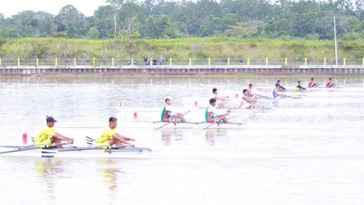 PPLPD DKI Juara Umum Kejurnas Dayung Rowing di Kuansing