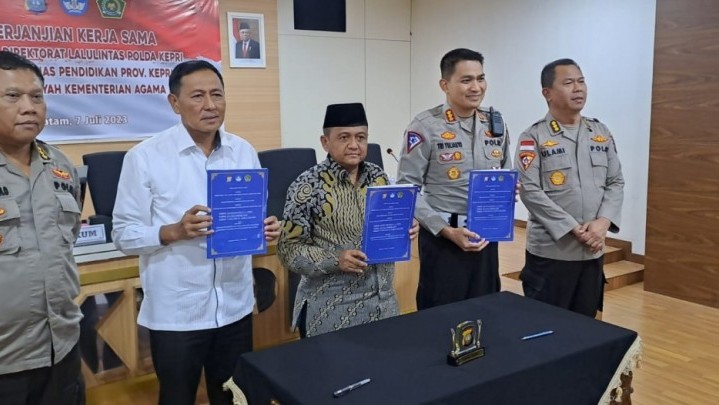 Lakalantas yang Libatkan Pelajar di Kepri Masih Tinggi Lakalantas yang Libatkan Pelajar di Kepri Masih Tinggi
