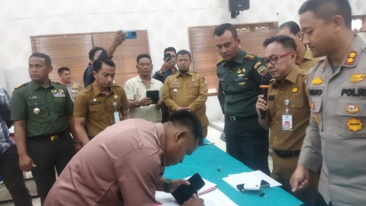 Konflik Masyarakat Sakai dengan PT Panahatan Akhirnya Dimediasi