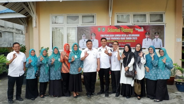 Kelurahan Kota Bengkalis Ditetapkan Sebagai Kelurahan Terbaik Kedua di Riau