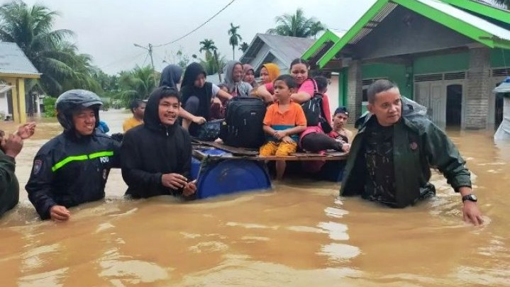 BPBD Padang Pariaman Catat 9 Kecamatan Terendam Banjir