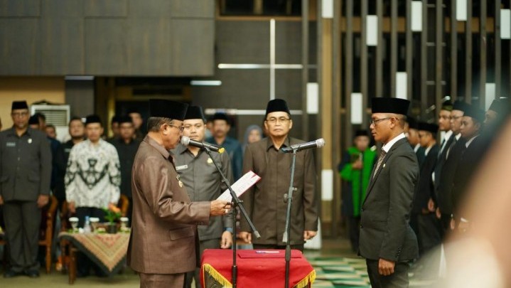 Kini Pemkab Inhil Punya 407 Pejabat Fungsional Guru yang Baru