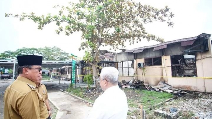Pelayanan RSUD Puri Husada Diklaim Bupati HM Wardan Tidak Terganggu Usai Kebakaran
