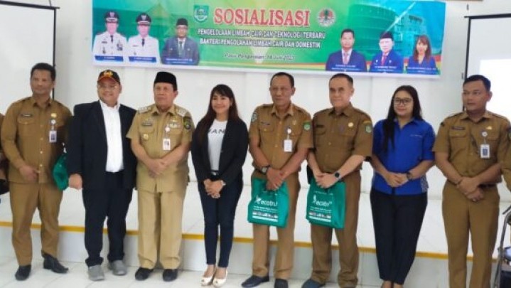 Pelaku Usaha hingga Rumah Sakit di Rohul Diberi Pengetahuan Khusus Pengelolaan Limbah