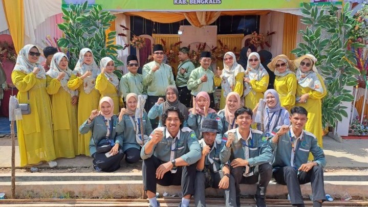 Berjalan Sukses, Kukerta UR Ikut Andil dalam Pawai Akbar dan Pembukaan MTQ ke-VI di Bengkalis