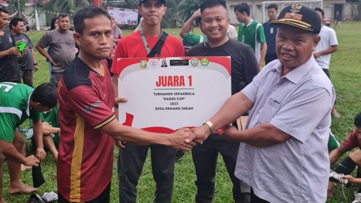 Mahasiswa KKN Unri di Desa Kemang Indah Gelar Semarak HUT RI