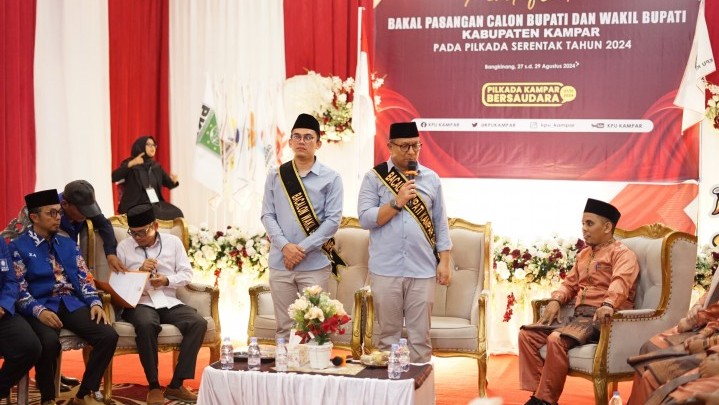 Resmi Mendaftar di KPU Kampar, Pasangan Yuyun-Edwin Didukung PPP, PKS, PAN, dan PSI Resmi Mendaftar di KPU Kampar, Pasangan Yuyun-Edwin Didukung PPP, PKS, PAN, dan PSI