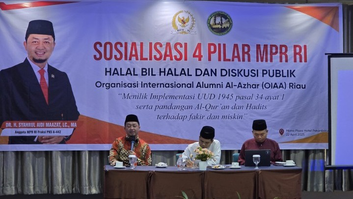 Syahrul Aidi Maazat Gelar Sosialisasi Empat Pilar Bersama Da'i Alumni Mesir Syahrul Aidi Maazat Gelar Sosialisasi Empat Pilar Bersama Da'i Alumni Mesir
