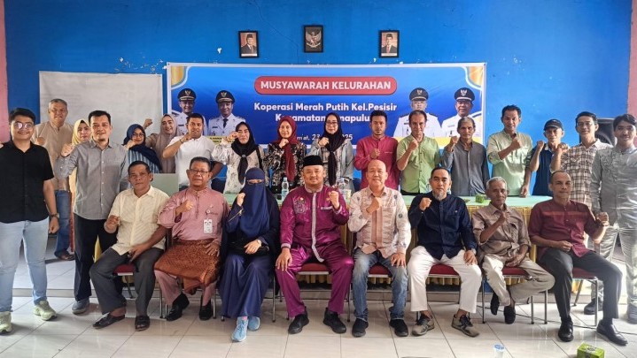 Percepatan Pembentukan Koperasi Merah Putih, Kelurahan Pesisir Gelar Muskel Percepatan Pembentukan Koperasi Merah Putih, Kelurahan Pesisir Gelar Muskel
