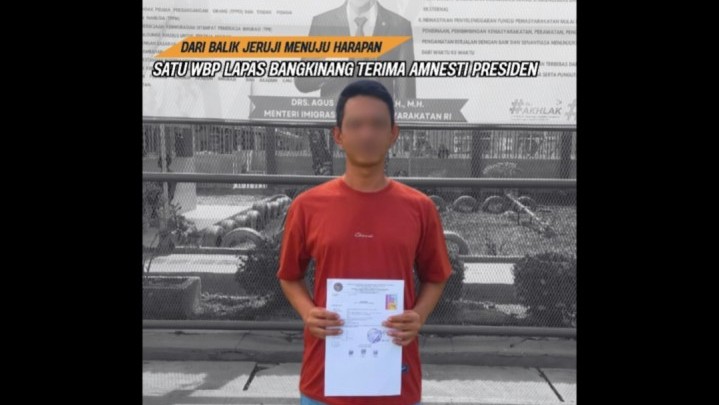 Selain Hasto Kristiyanto, Penghuni Lapas Bangkinang ini dapat Amnesti Juga dari Presiden