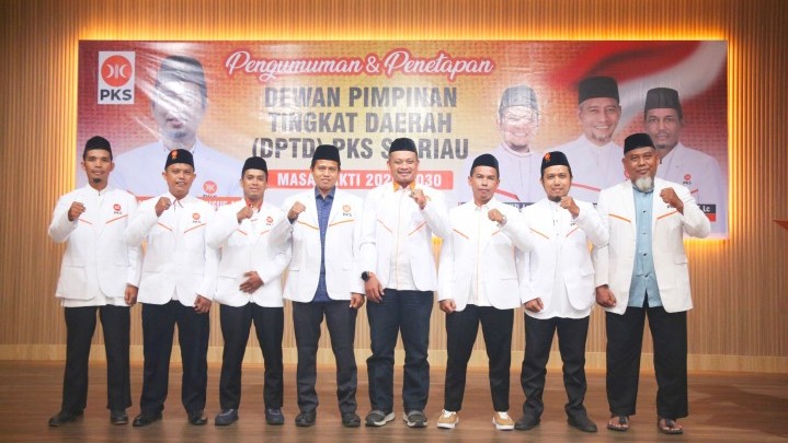 Ketua DPD PKS Inhil Terpilih, Samsuri Daris, Targetkan Kerja Maksimal Besarkan Partai