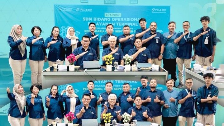 PT Pelindo Regional 1 Pekanbaru Ikuti Training Operasional Terminal