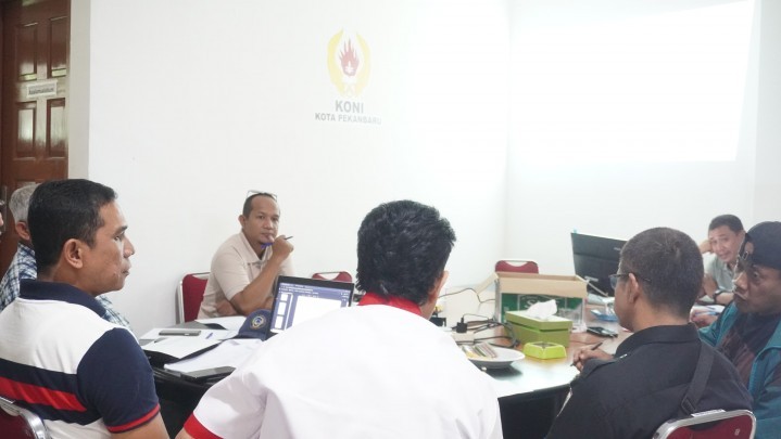 KONI Pekanbaru Panggil Cabor Peserta Porprov XI Riau Dumai Siak 2025