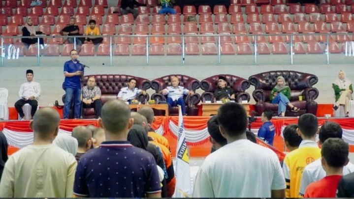 929 Peserta dari 26 Perguruan Karate Ikuti Kejuaraan Karate Kid 2 Riau Open 2025