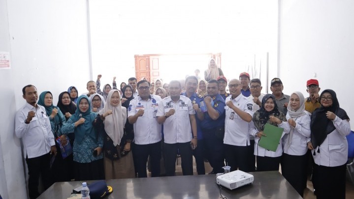 Kader PKK Kulim Antusias Ikuti Sosialisasi Pencegahan Kebakaran