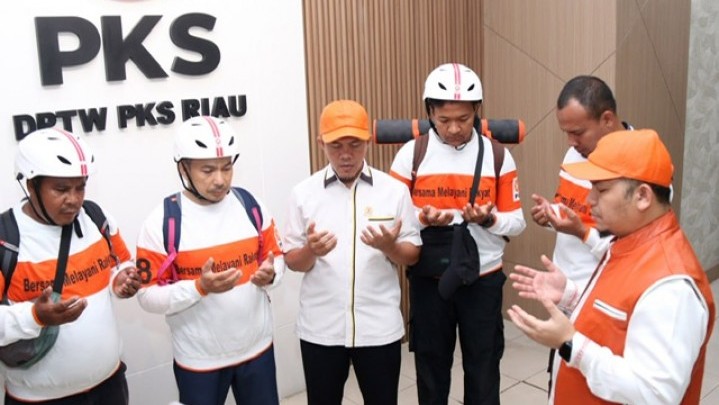 DPW PKS Riau Kirim Relawan untuk Bantu Korban Bencana di Sumatra Barat