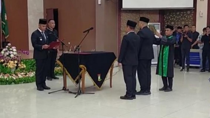 Bupati Ahmad Yuzar Lantik Puluhan Pejabat Eselon 2 dan 3 Pemkab Kampar, Berikut Daftarnya..