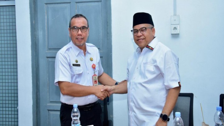 Usai Dilantik, Kadis Kominfo Kampar Gelar Pisah Sambut