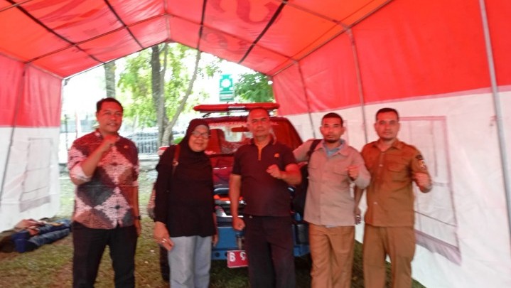 Gerak Cepat! Satgas Pramuka Peduli Pekanbaru Resmi Buka Posko Tanggap Bencana