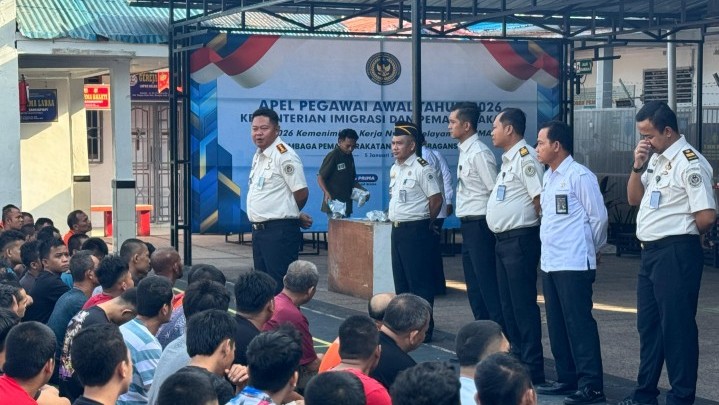 Awal Tahun 2026, Lapas Bagansiapiapi Tes Kesehatan Warga Binaan Antisipasi Penggunaan Narkotika