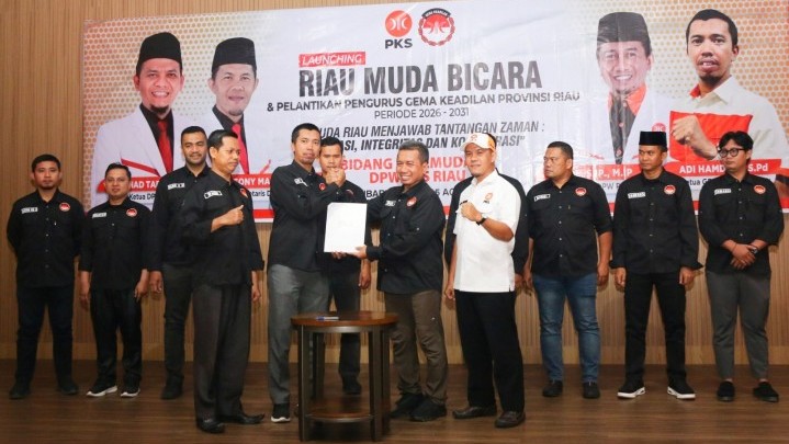 Pengurus Gema Keadilan Riau 2026–2031 Resmi Dilantik, Targetkan Wadah Politik Anak Muda Riau