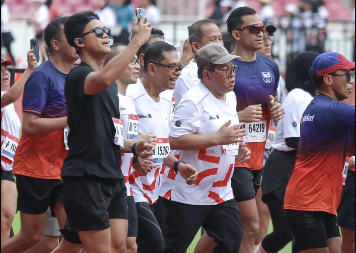 37 Ribu Pelari JRF 2026 Berlari di Jakarta, Pramono Anung Sebut Bukti Ibu Kota Dipercaya Dunia