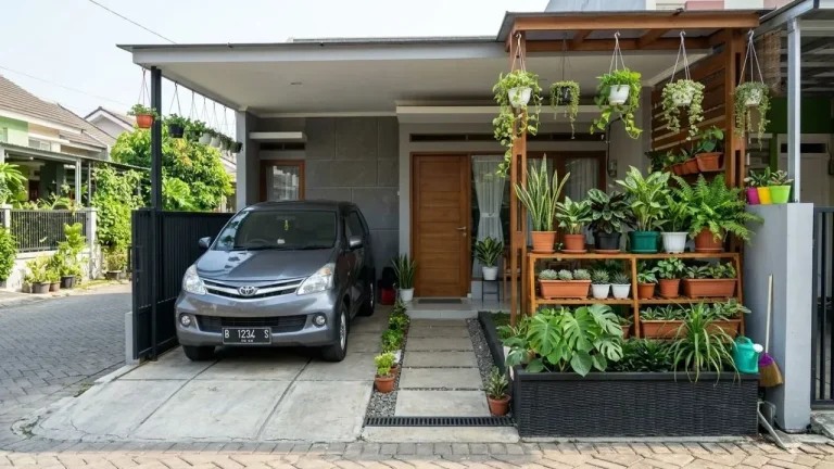 6 Desain Rumah Kecil Tetap Bisa Punya Kebun, Manfaatkan Area Tak Terduga Ini