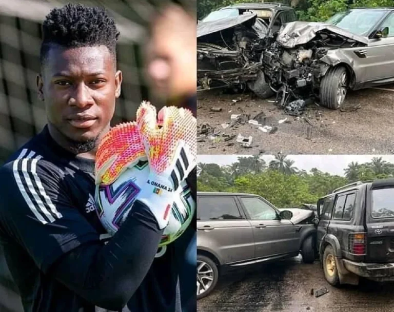 André Onana Selamat dari Kecelakaan Maut di Turki, Mobil Rp2 Miliar Ringsek